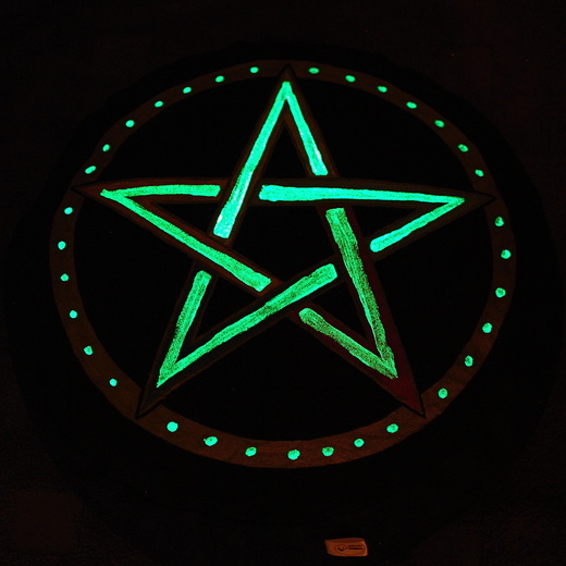 Meditační polštář Pentagram
