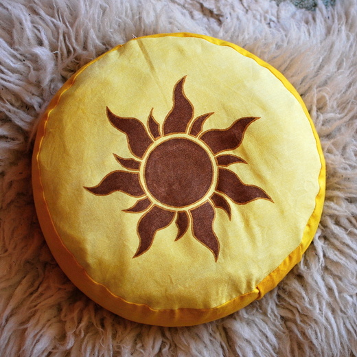 Meditační polštář Slunce