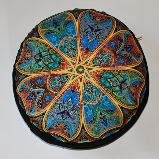mandala se zlatotiskem
